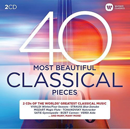 Cover for 40 Most Beautiful Classical Pieces · 40 Most Beautiful Classical Pi (CD) (2010)