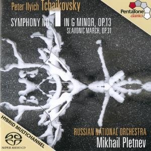 Cover for Pletnev,M. / Russian National Orchestra · Tschaikowsky: Sinfonie 1/Marche (SACD) (2012)