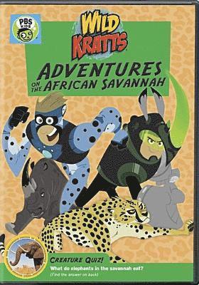 Cover for Wild Kratts: Adventures on the African Savannah (DVD) (2019)