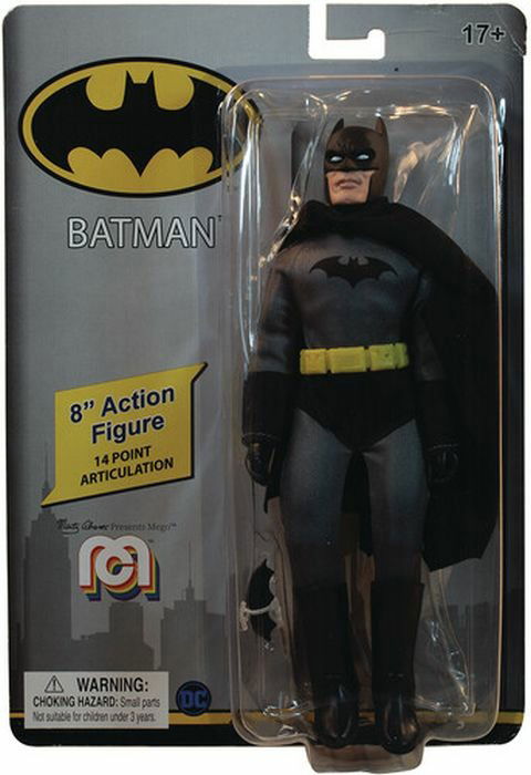 Mego Dc Comics Batman 8in af - Mego - Merchandise -  - 0850002478167 - September 29, 2021