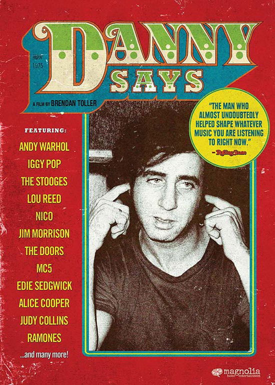 Cover for Danny Says DVD (DVD) (2017)
