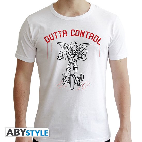GREMLINS - Tshirt Outta Control man SS white - n - T-Shirt Männer - Merchandise - ABYstyle - 3665361026167 - February 7, 2019