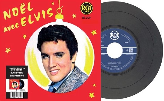 Cover for Elvis Presley · EP Étranger N°12 - Noël Avec Elvis  Black Vinyl (7&quot;) (2024)