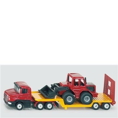 Cover for Siku · Low Loader With Front Loader Siku (Toys)