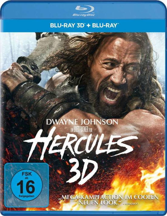 Hercules (Blu-ray 3d,2 Discs) - Dwayne Johnson,ian Mcshane,john Hurt - Elokuva - PARAMOUNT HOME ENTERTAINM - 4010884254167 - perjantai 2. tammikuuta 2015