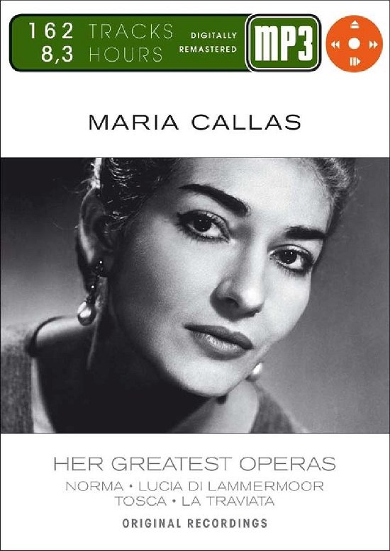 Mp3 Maria Callas Her Greatest Opera - Maria Callas - Filmes -  - 4011222312167 - 17 de março de 2023