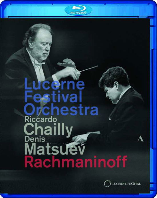 Cover for Matsuev, Denis / Riccardo Chailly / L:ucerne Festival Orchestra · Piano Concerto No.3/etude-tableaux Op.39/2/vocalise Op. (Blu-ray) (2020)
