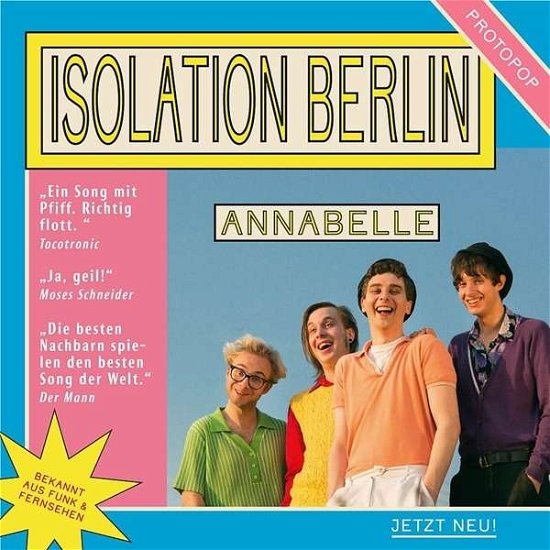 Cover for Isolation Berlin · Annabelle (7&quot;) [Limited edition] (2015)