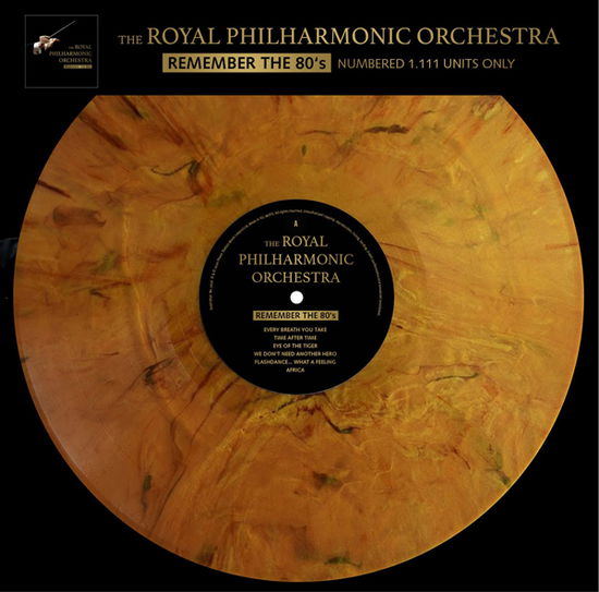 Cover for The Royal Philharmonic Orchestra · Remember The 80’s (Marbled Vinyl) (LP) [Limited edition] (2023)