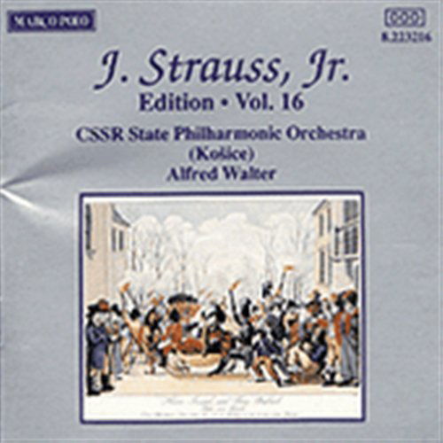 * J.Strauss,Jr.Edition Vol.16 - Walter / Staatsphilh.Der CSSR - Music - Marco Polo - 4891030232167 - May 21, 1991