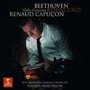 Cover for Renaud Capucon · Beethoven Korngold Violin Concertos (CD) (2015)