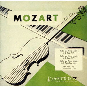 Cover for Mozart / Barylli,walter · Mozart: Violin Sonatas K296 K379 K454 (CD) [Japan Import edition] (2023)