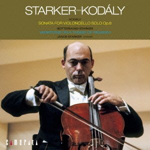 Cover for Janos Starker · Kodaly: Sonata for Violoncello Solo (CD) [Japan Import edition] (2013)