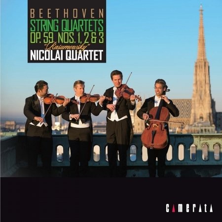 Cover for Ludwig van Beethoven (1770-1827) · Streichquartette Nr.7-9 (CD) (2019)