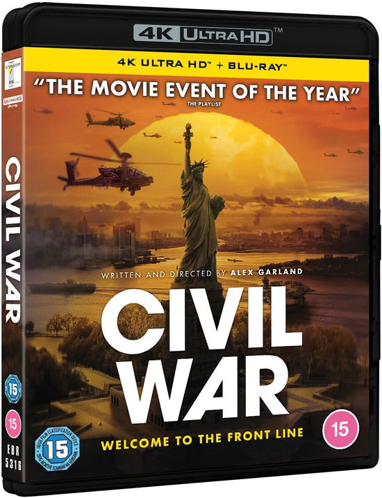 Cover for Civil War Uhd · Civil War (4K UHD Blu-ray) (2024)