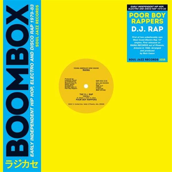 Cover for Poor Boy Rappers · Dj Rap (LP) [Standard edition] (2018)