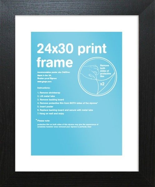 Cover for Gb Eye · GBEYE - MDF Black Frame - 24 x 30cm - X2 (Leketøy)