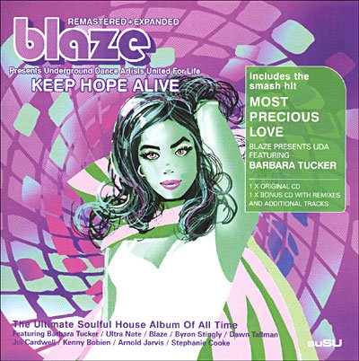 Cover for The Blaze · Underground Dance Artists United for Life (CD) [Remastered edition] (2005)