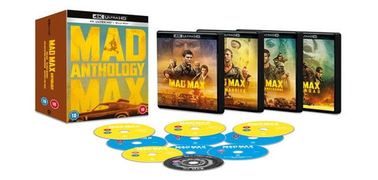 Mad Max Anthology (4k Blu-ray) (Blu-Ray) (2021)