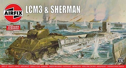 Cover for Airfix · Lcm3 &amp; Sherman Tank (1:76) (Spielzeug)