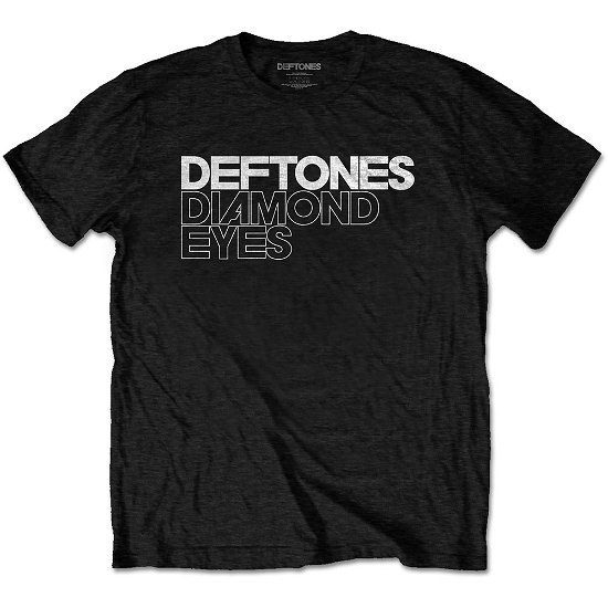Cover for Deftones · Deftones Unisex T-Shirt: Diamond Eyes (T-shirt) [size L] [Black - Unisex edition]