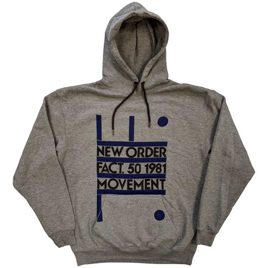 Cover for New Order · New Order Unisex Pullover Hoodie: Movement (Hoodie) [size S] (2022)