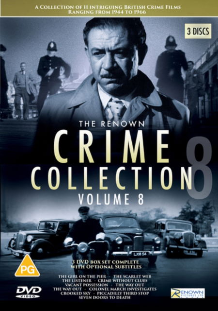 Cover for Lance Comfort · Renown Pictures Crime Collection Volume (DVD) (2021)