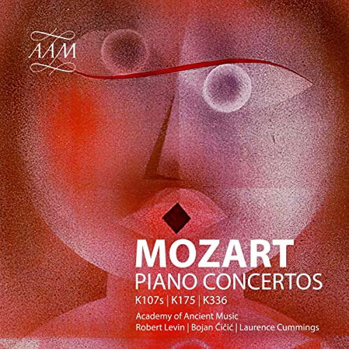 Cover for Academy Of Ancient Music / Robert Levin · Mozart: Piano Concerts K 107s, K 175 and K 336 (CD) (2023)