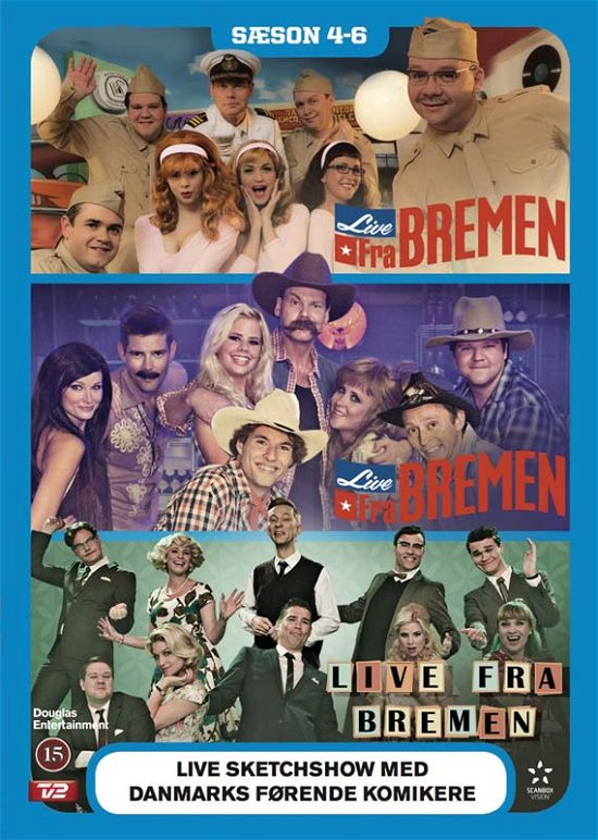 Cover for Live fra Bremen · Sæson 4-6 (DVD) (2013)