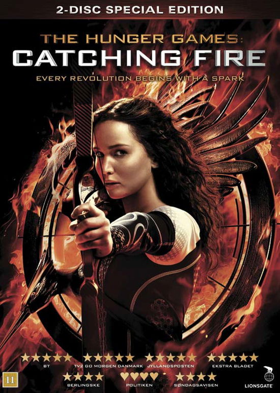 Catching Fire - The Hunger Games - Elokuva -  - 5708758699167 - perjantai 7. maaliskuuta 2014