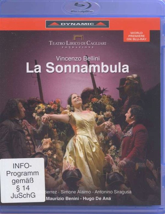 Cover for V. Bellini · La Sonnambula (Blu-ray) (2014)