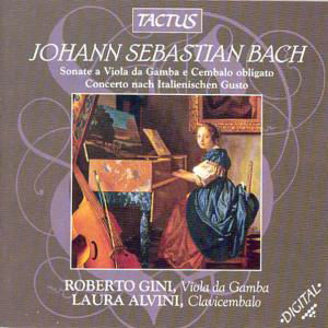 Cover for J.s. Bach · Sonate a Viola Da Gamba (CD) (1990)