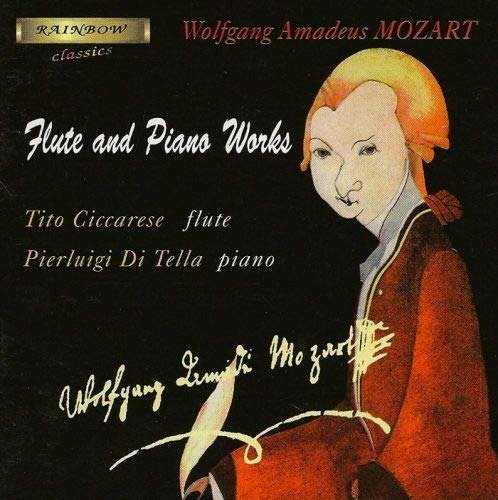 Cover for Ciccarese / Di Tella · Mozart: Opere Per Flauto Pianoforte (CD) (2022)