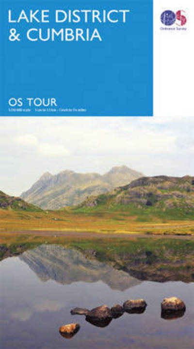 Touring Map. Lake District & Cumbria - Ordnance Survey - Kirjat - Ordnance Survey - 9780319263167 - keskiviikko 24. helmikuuta 2016