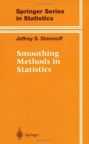 Cover for Jeffrey S. Simonoff · Smoothing Methods in Statistics - Springer Series in Statistics (Innbunden bok) [1st ed. 1996. Corr. 2nd printing 1998 edition] (1996)