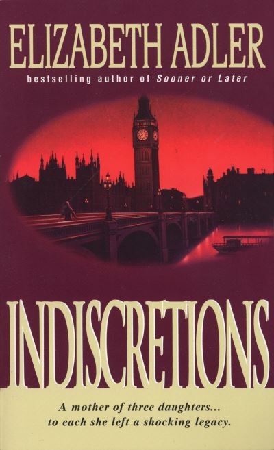 Cover for Elizabeth Adler · Indiscretions (Buch) (1986)
