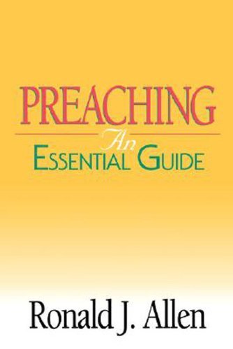 Cover for Ronald J. Allen · Preaching: an Essential Guide (Abingdon Essential Guides) (Paperback Book) (2002)