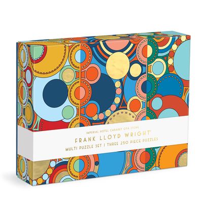 Frank Lloyd Wright Imperial Hotel Multi Puzzle Set - Galison - Board game - Galison - 9780735373167 - February 17, 2022