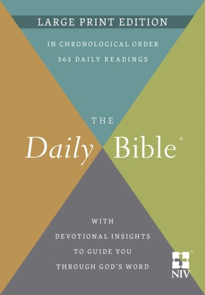 Cover for F. LaGard Smith · The Daily Bible (NIV, Large Print) (Gebundenes Buch) (2021)