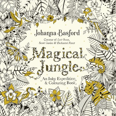 Cover for Johanna Basford · Magical Jungle: An Inky Expedition &amp; Colouring Book (Paperback Bog) (2016)