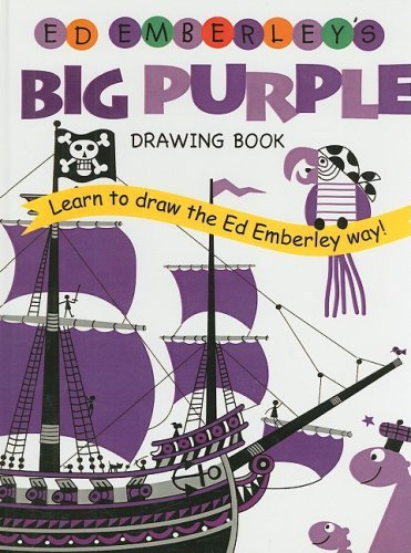 Cover for Ed Emberley · Ed Emberley's Big Purple Drawing Book (Ed Emberley Drawing Books (Prebound)) (Hardcover bog) (2005)