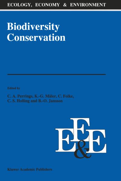 Cover for Biodiversity Conservation: Problems and Policies - Ecology, Economy &amp; Environment (Hardcover Book) [2 Revised edition] (1995)