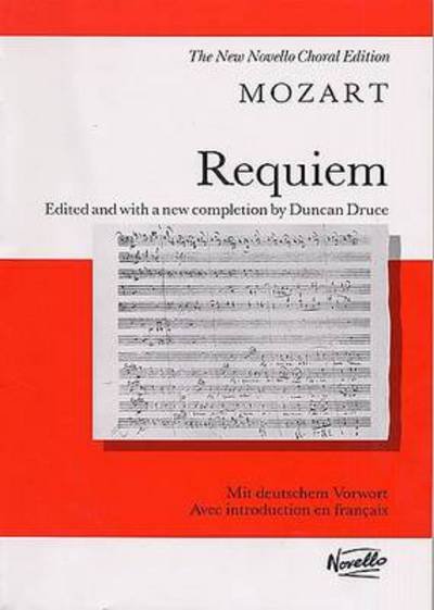 Cover for Wolfgang Amadeus Mozart · Requiem K.626 (Partitur) (1993)