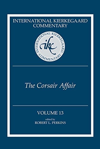 Cover for Robert L. Perkins · International Kierkegaard Commentary, Volume 13: The Corsair' Affair (Paperback Book) (2014)