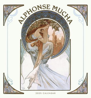 Alphonse Mucha 2025 Wall Calendar - Alphonse Mucha - Livros - Pomegranate - 9781087509167 - 15 de agosto de 2024