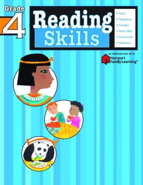 Cover for Flash Kids Editors · Reading Skills: Grade 4 (Flash Kids Harcourt Family Learning) (Paperback Book) (2004)
