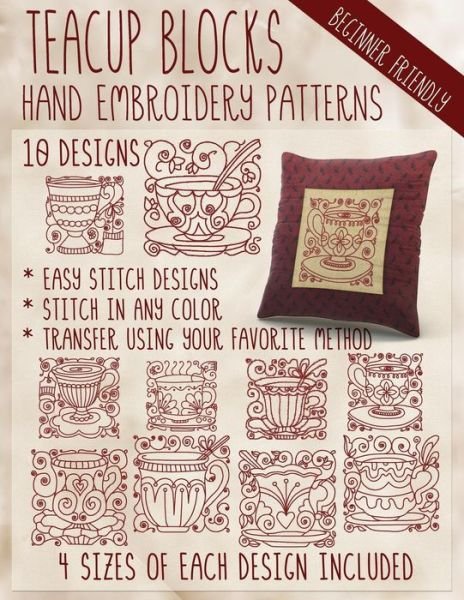 Cover for StitchX Embroidery · Teacup Blocks Hand Embroidery Patterns (Paperback Bog) (2017)