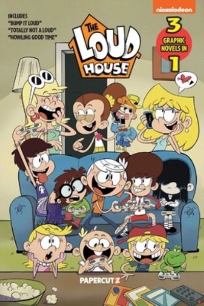 Cover for The Loud House Creative Team · The Loud House 3 in 1 Vol. 7: Includes &quot;Bump It Loud,&quot; Totally Not A Loud,&quot; and &quot;Howling Good Time&quot; - The Loud House (Paperback Book) (2024)