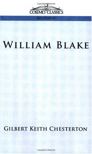 Cover for G. K. Chesterton · William Blake (Cosimo Classics Biography) (Pocketbok) (2005)
