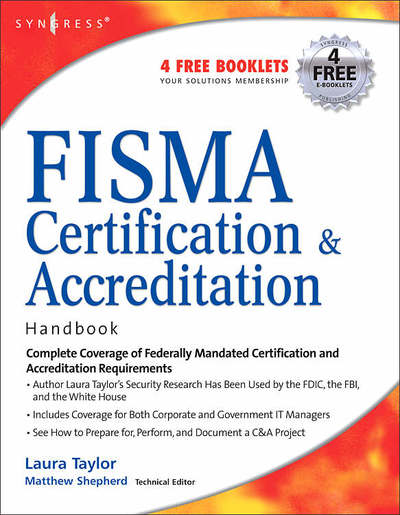 Cover for L. Taylor · FISMA Certification and Accreditation Handbook (Paperback Book) (2006)